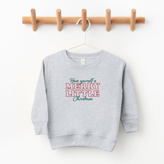 Merry Little Christmas | Toddler Sweatshirt