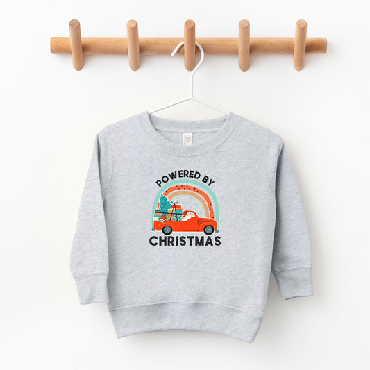 Powered By Christmas | Toddler Sweatshirt