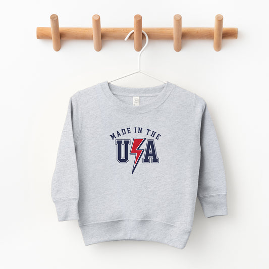 USA Lightning Bolt | Toddler Sweatshirt