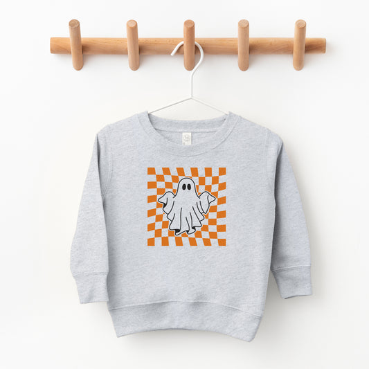Checkered Ghost | Toddler Sweatshirt