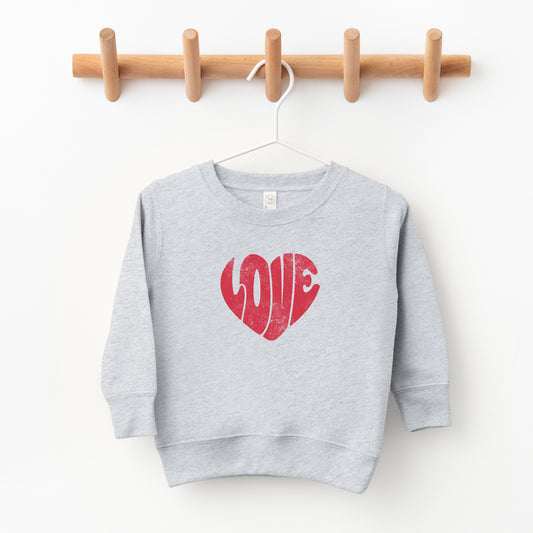 Love Heart | Toddler Sweatshirt