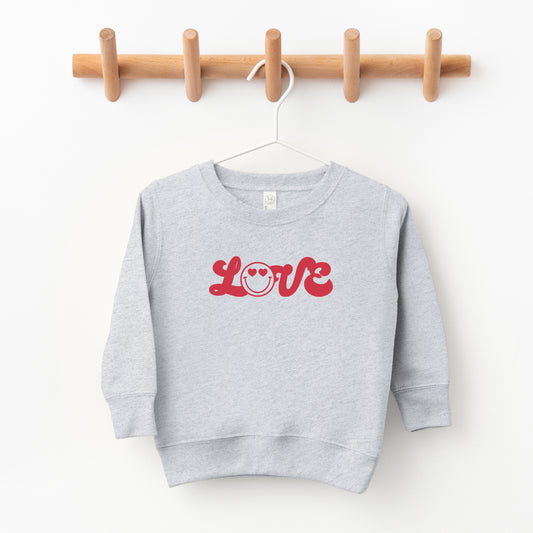 Love Smiley Face | Toddler Sweatshirt
