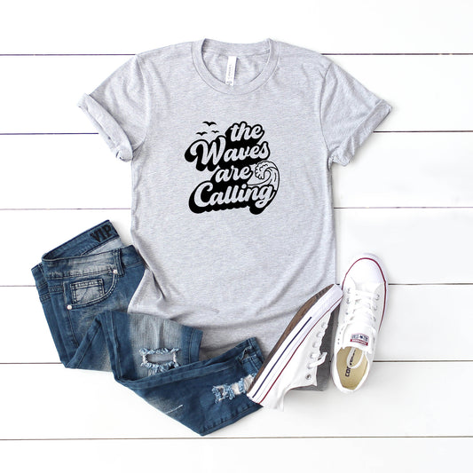 The Waves Are Calling | Youth Short Sleeve Crew Neck