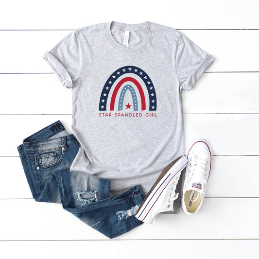 Star Spangled Girl | Youth Short Sleeve Crew Neck