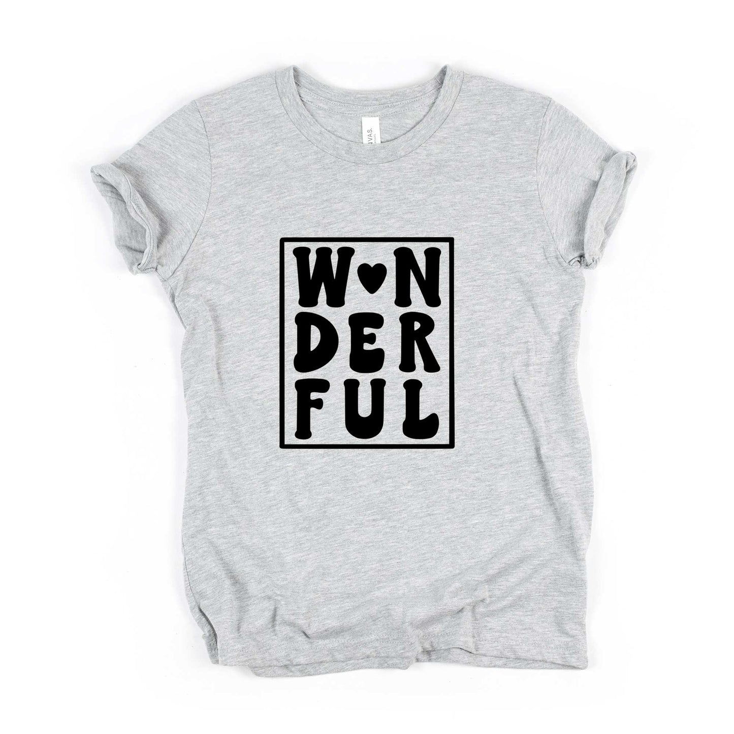 Wonderful Block | Toddler Short Sleeve Crew Neck