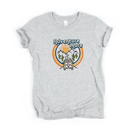 Adventure More | Youth Short Sleeve Crew Neck