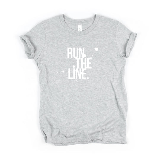 Run The Line | Youth Short Sleeve Crew Neck