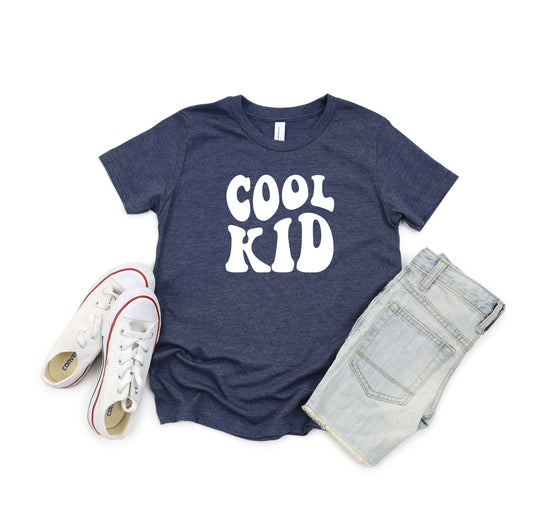 Cool Kid Wavy | Youth Short Sleeve Crew Neck