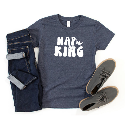 Nap King | Youth Short Sleeve Crew Neck