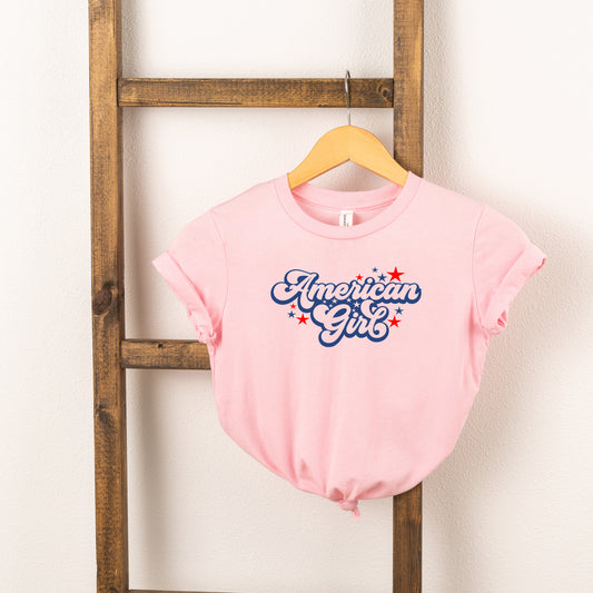 American Girl Retro Stars | Youth Short Sleeve Crew Neck