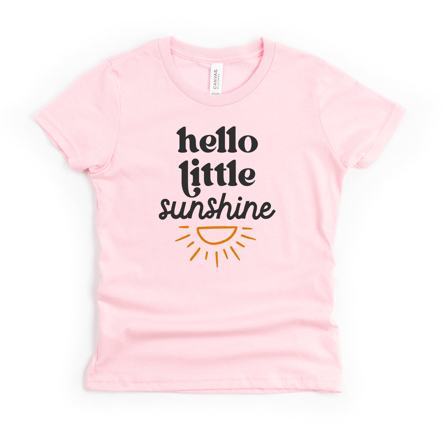 Hello Little Sunshine | Youth Short Sleeve Crew Neck