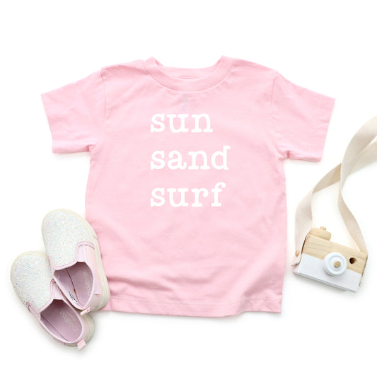 Sun Sand Surf | Toddler Short Sleeve Crew Neck