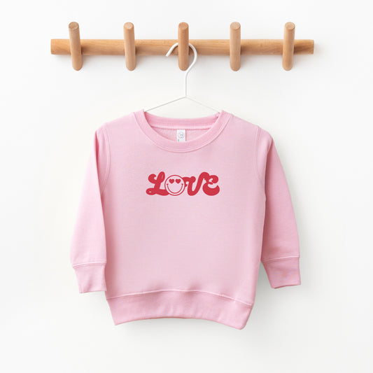 Love Smiley Face | Toddler Sweatshirt