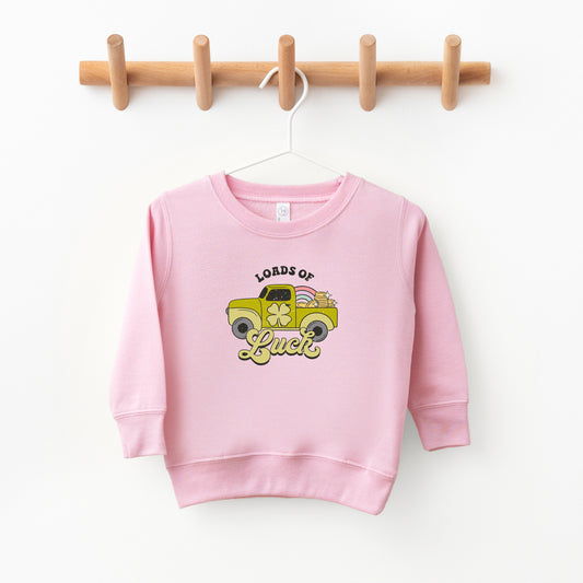 Loads Of Luck Retro Truck | Toddler Sweatshirt