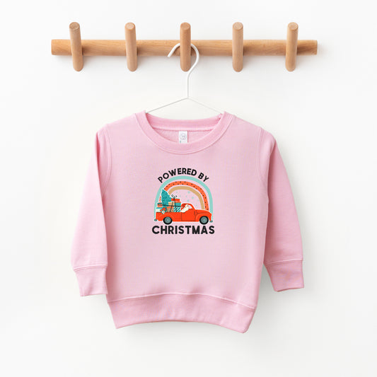 Powered By Christmas | Toddler Sweatshirt