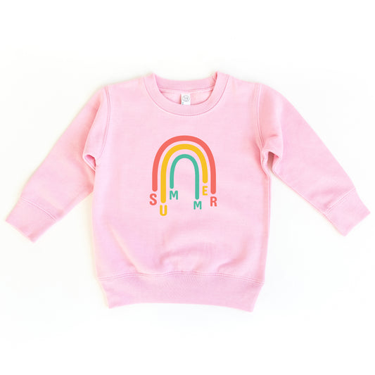 Rainbow Summer | Toddler Sweatshirt