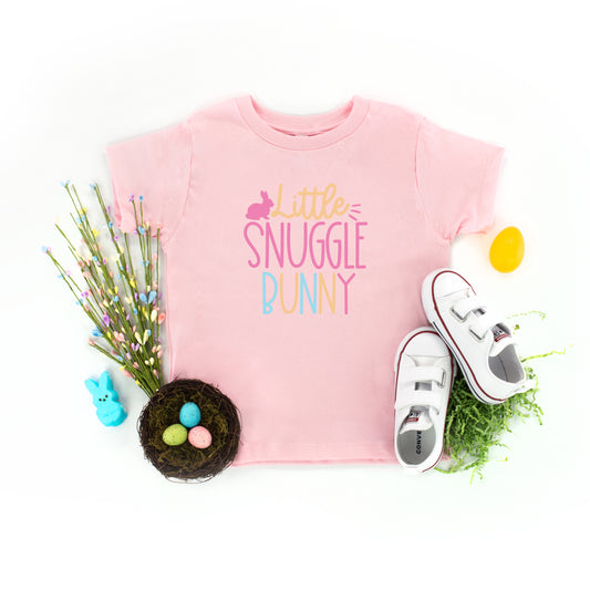 Little Snuggle Bunny | Toddler Short Sleeve Crew Neck