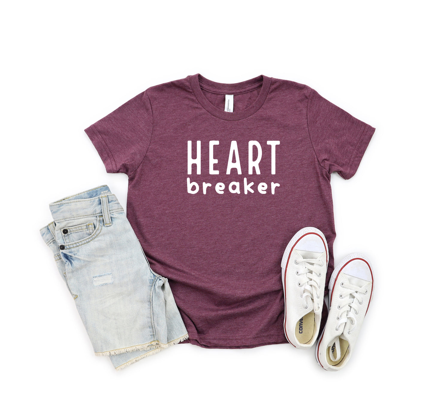 Heart Breaker Kids | Youth Short Sleeve Crew Neck