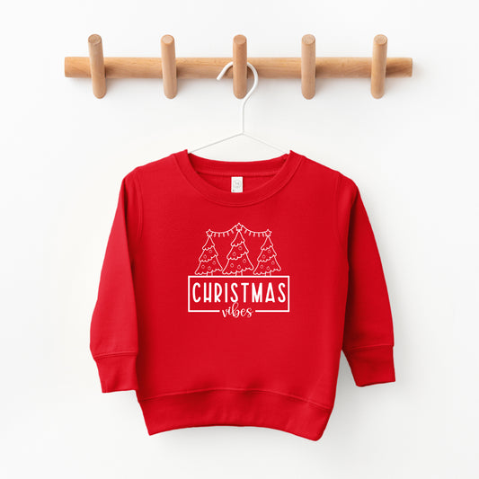 Christmas Vibes | Toddler Sweatshirt