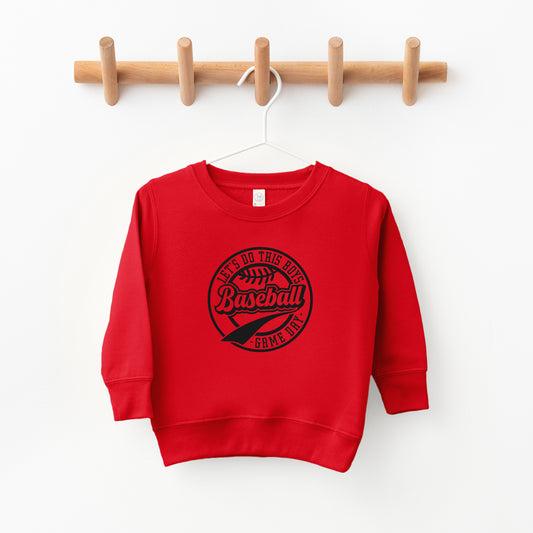Let's Do This Boys Game Day | Toddler Sweatshirt