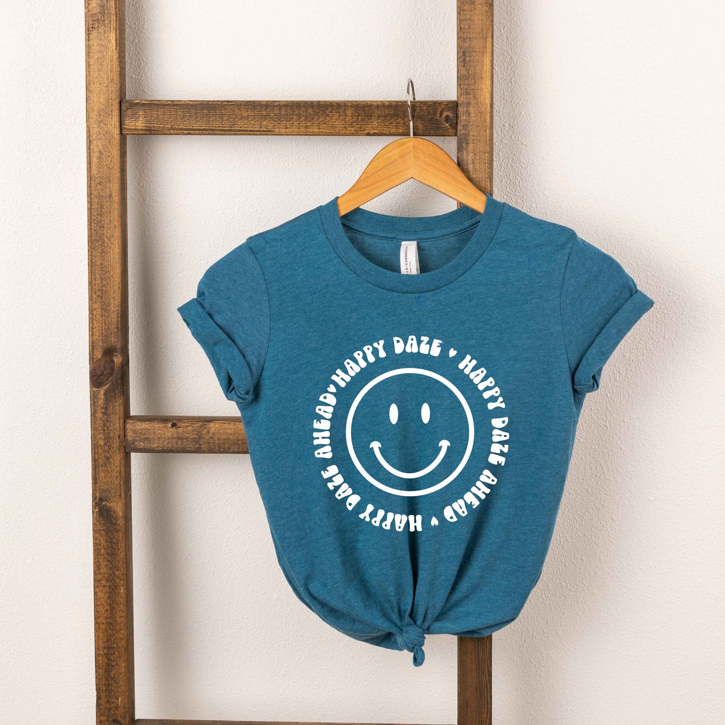 Happy Daze Ahead | Toddler Short Sleeve Crew Neck