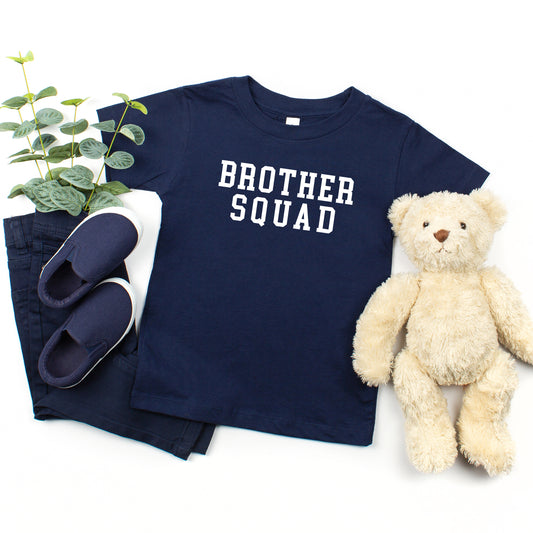 Brother Squad | Toddler Short Sleeve Crew Neck