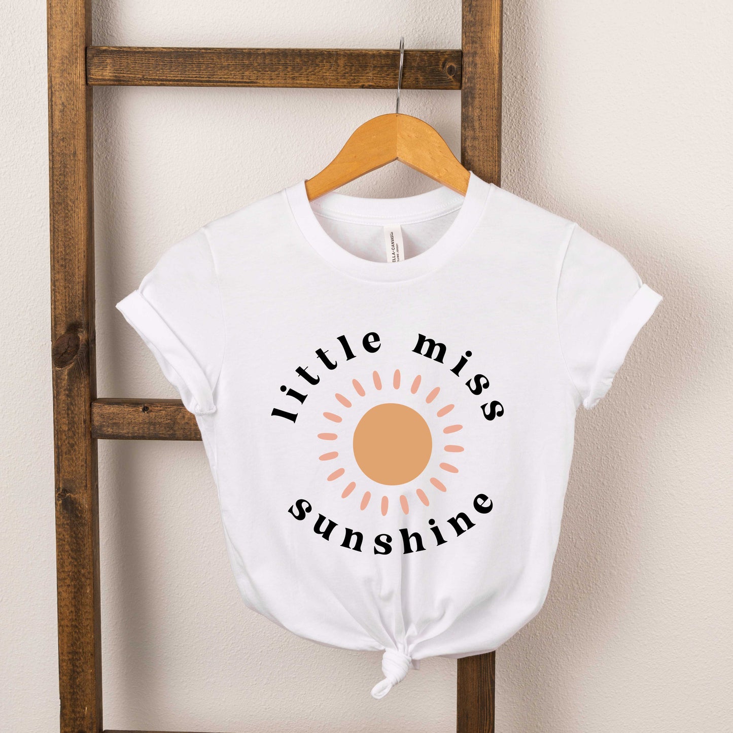 Little Miss Sunshine Sun | Toddler Short Sleeve Crew Neck