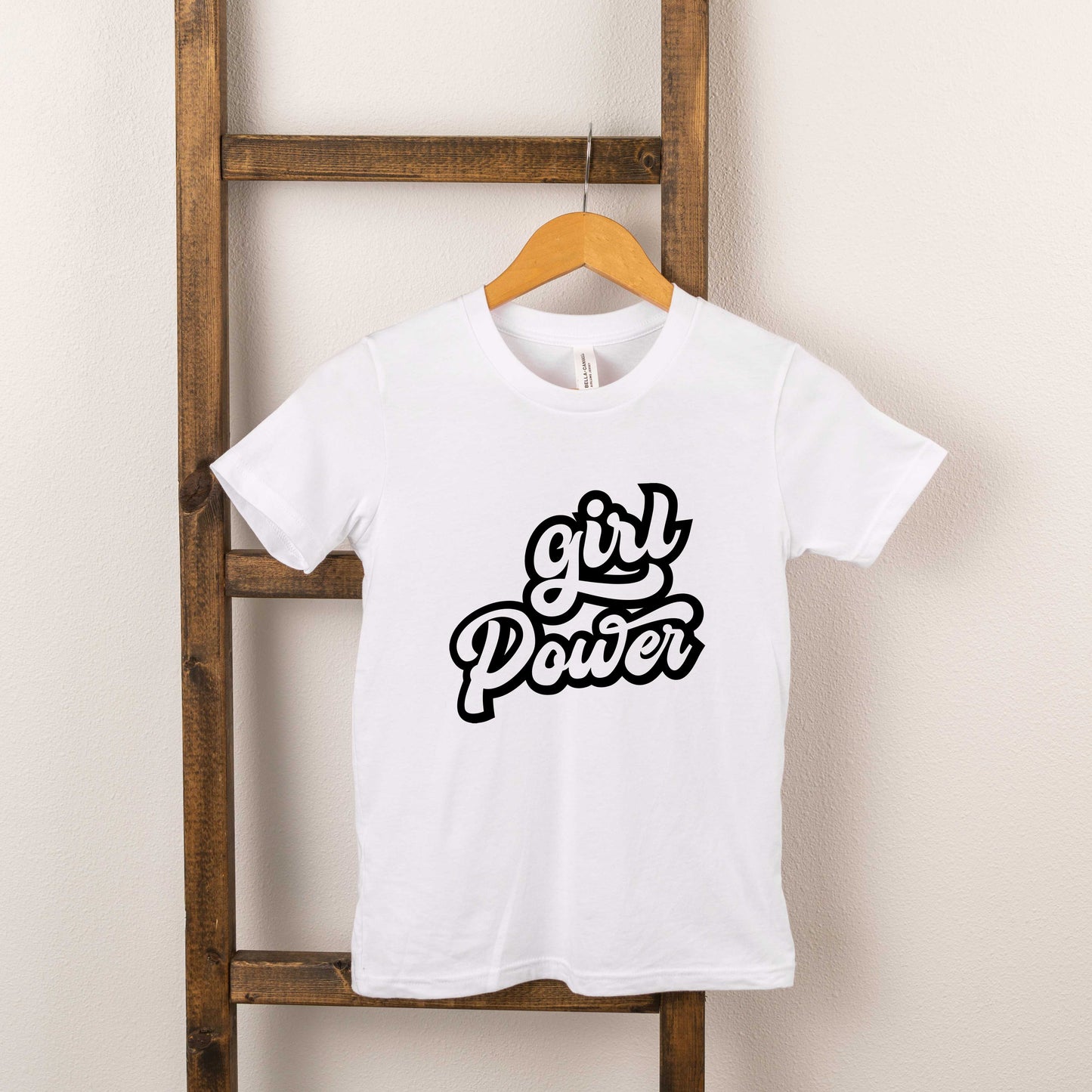 Retro Girl Power | Toddler Short Sleeve Crew Neck