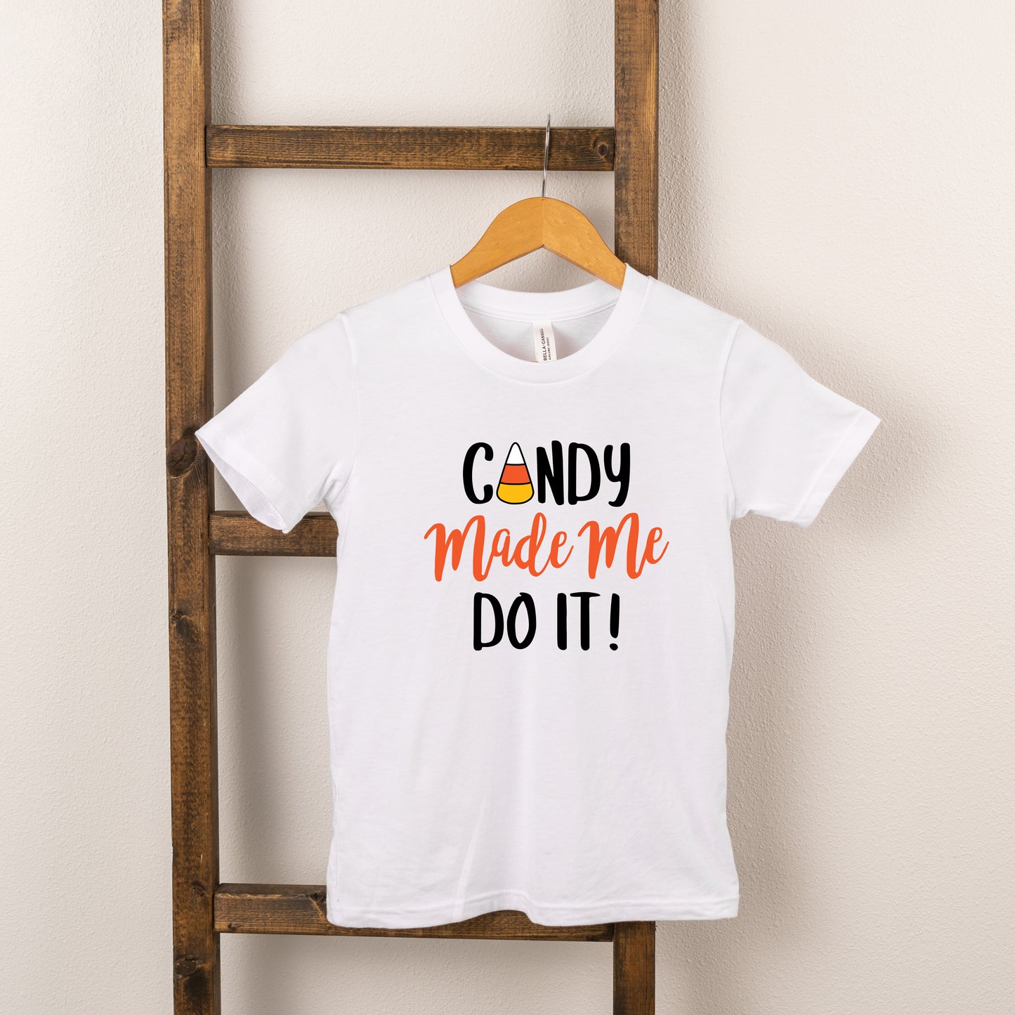 Candy Made Me Do It | Toddler Short Sleeve Crew Neck