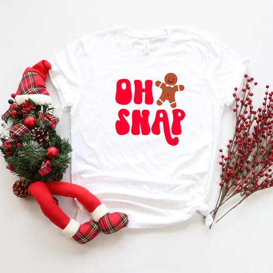 Oh Snap | Toddler Short Sleeve Crew Neck