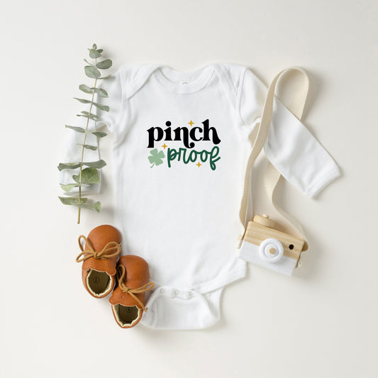 Pinch Proof | Baby Long Sleeve Onesie