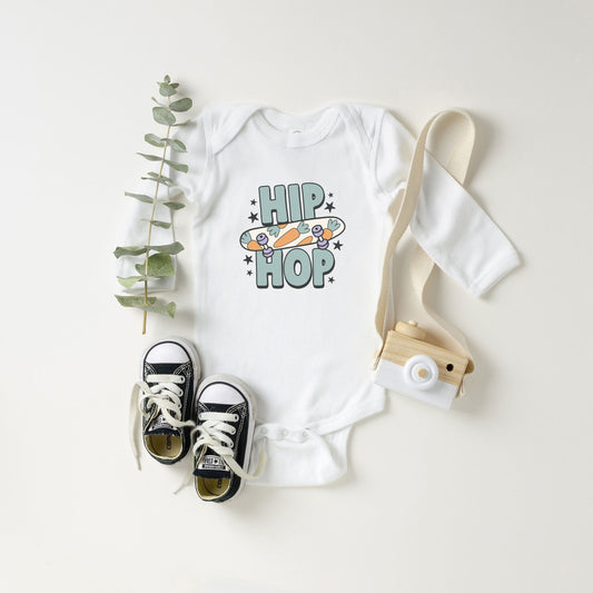 Hip Hop Skateboard | Baby Long Sleeve Onesie