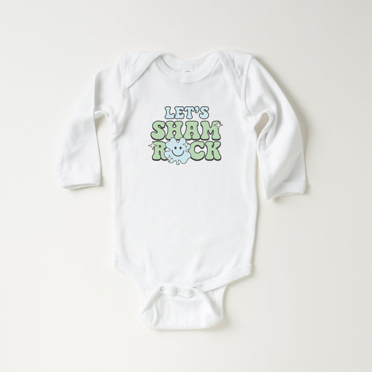 Let's Shamrock | Baby Long Sleeve Onesie