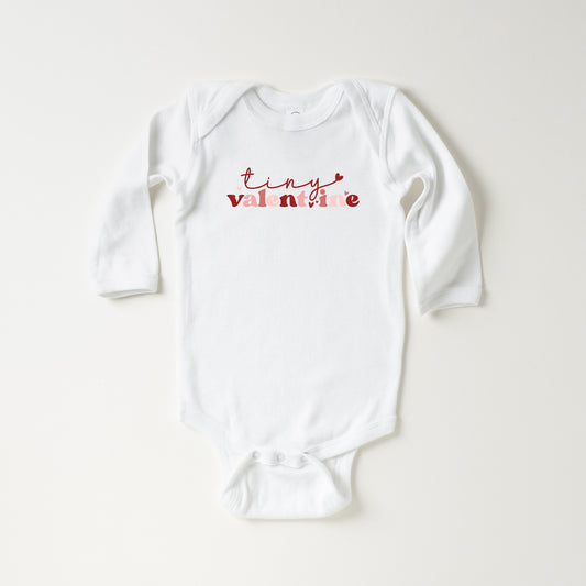 Tiny Valentine | Baby Long Sleeve Onesie