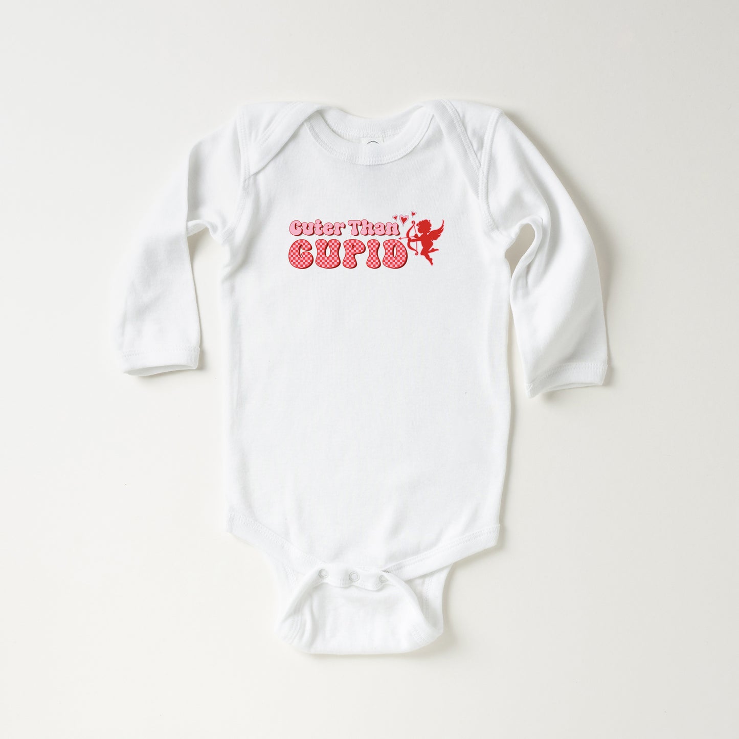 Cuter Than Cupid | Baby Long Sleeve Onesie