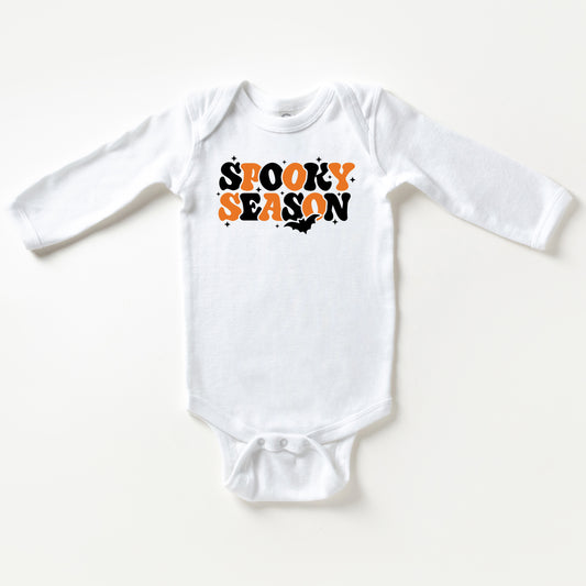 Retro Spooky Season | Baby Long Sleeve Onesie