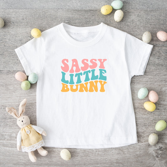 Sassy Little Bunny | Toddler Short Sleeve Crew Neck