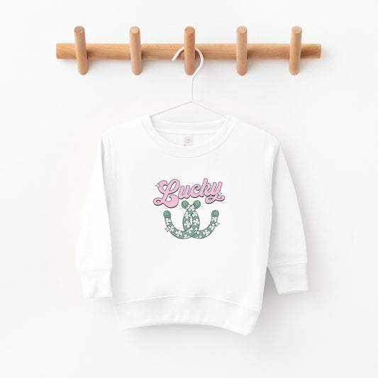 Lucky Horseshoes | Toddler Sweatshirt