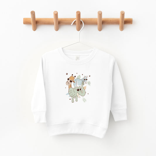Wild One Animals | Toddler Sweatshirt