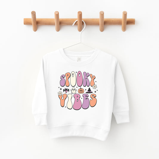 Spooky Vibes Bubble | Toddler Sweatshirt