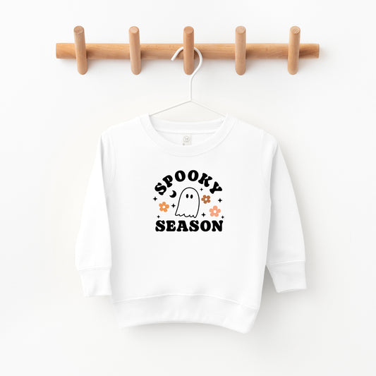 Spooky Season Flowers | Toddler Sweatshirt