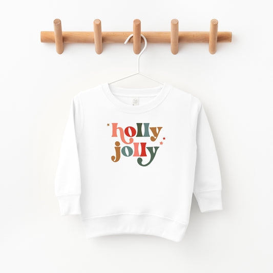 Holly Jolly Stars | Toddler Sweatshirt