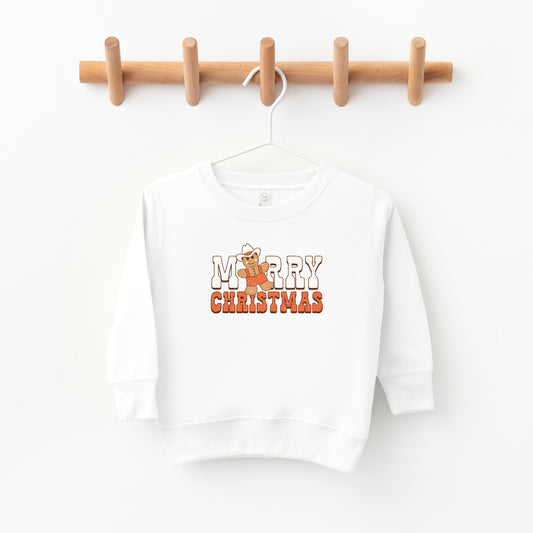 Merry Christmas Gingerbread | Toddler Sweatshirt