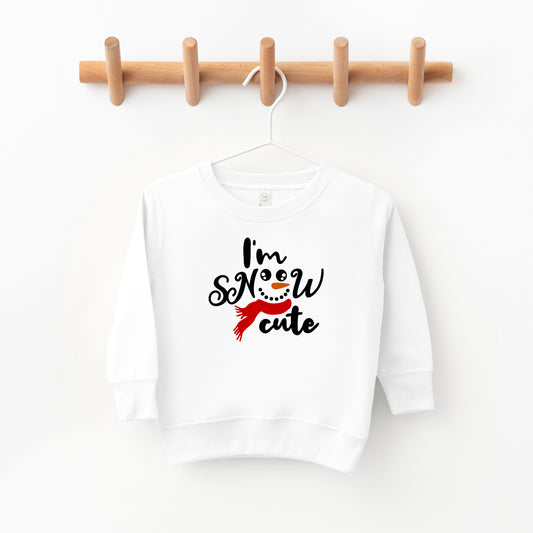 I'm Snow Cute | Toddler Sweatshirt