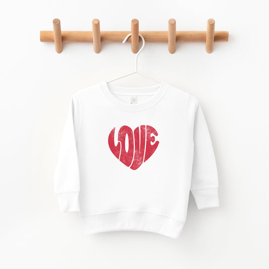 Love Heart | Toddler Sweatshirt
