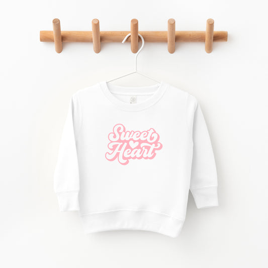 Sweet Heart With Heart | Toddler Sweatshirt