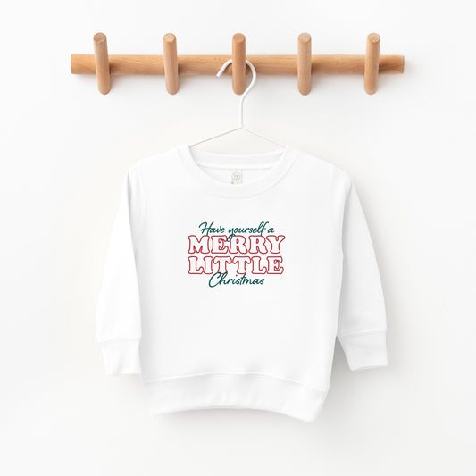 Merry Little Christmas | Toddler Sweatshirt