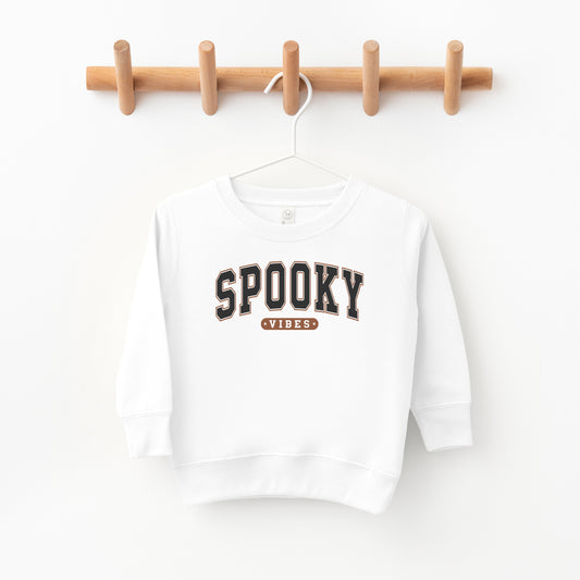 Varsity Spooky Vibes | Toddler Sweatshirt