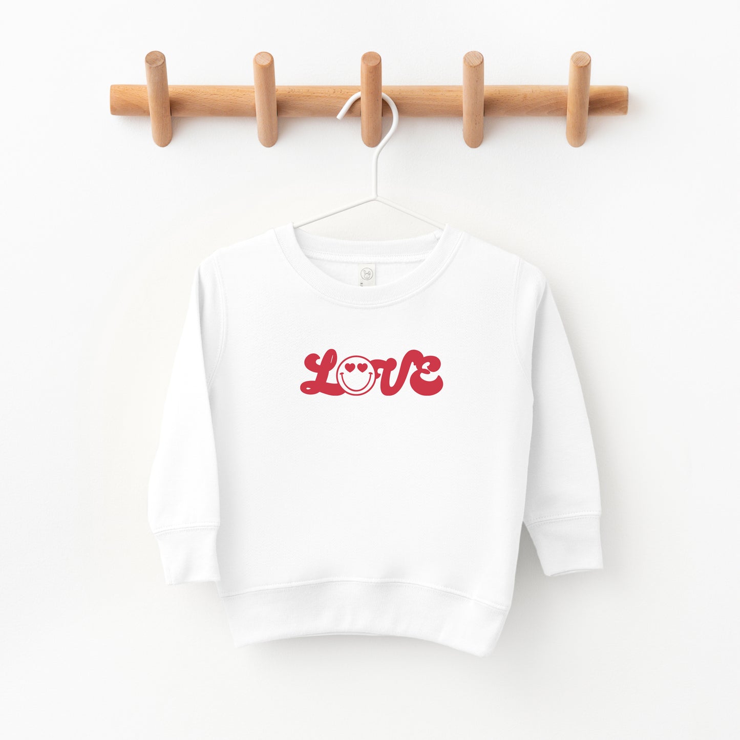 Love Smiley Face | Toddler Sweatshirt