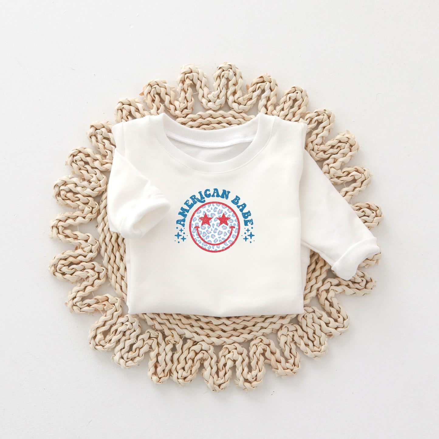 Leopard American Babe | Toddler Sweatshirt